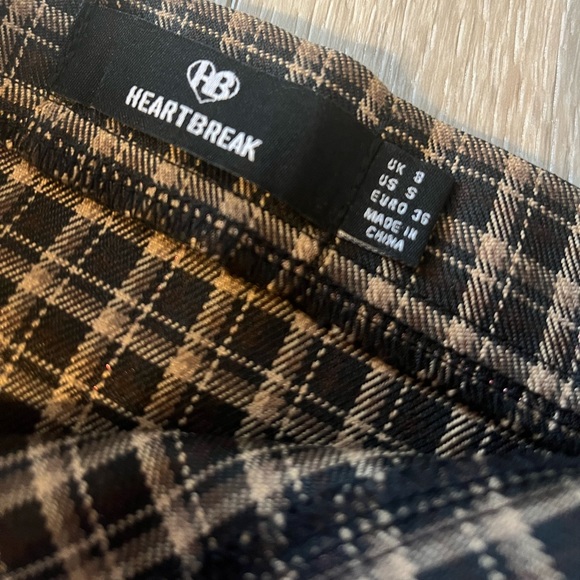 Plaid Mini Skirt - Small - Picture 2 of 5
